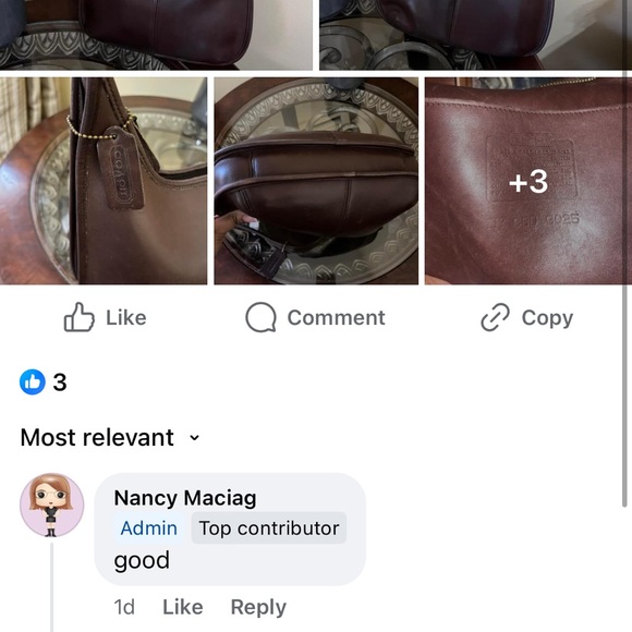 ***SOLD*** Vintage Coach Ergo 9033 - Brown - Picture 7 of 7